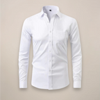 Men’s Slim Fit Long Sleeve Button-Down Shirt