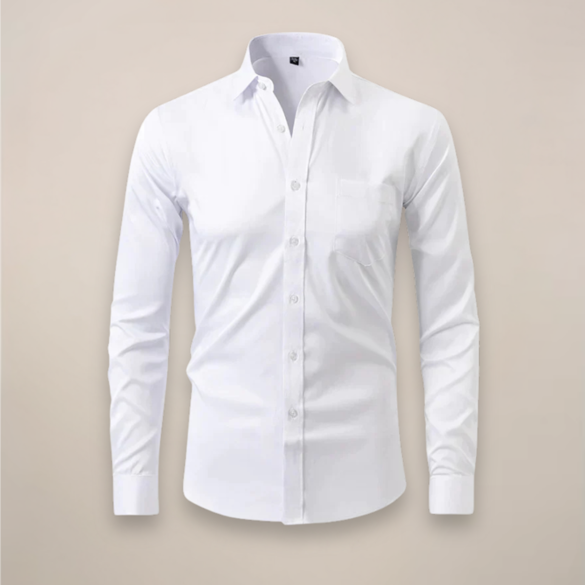 Men’s Slim Fit Long Sleeve Button-Down Shirt