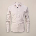 Men’s Slim Fit Long Sleeve Button-Down Shirt