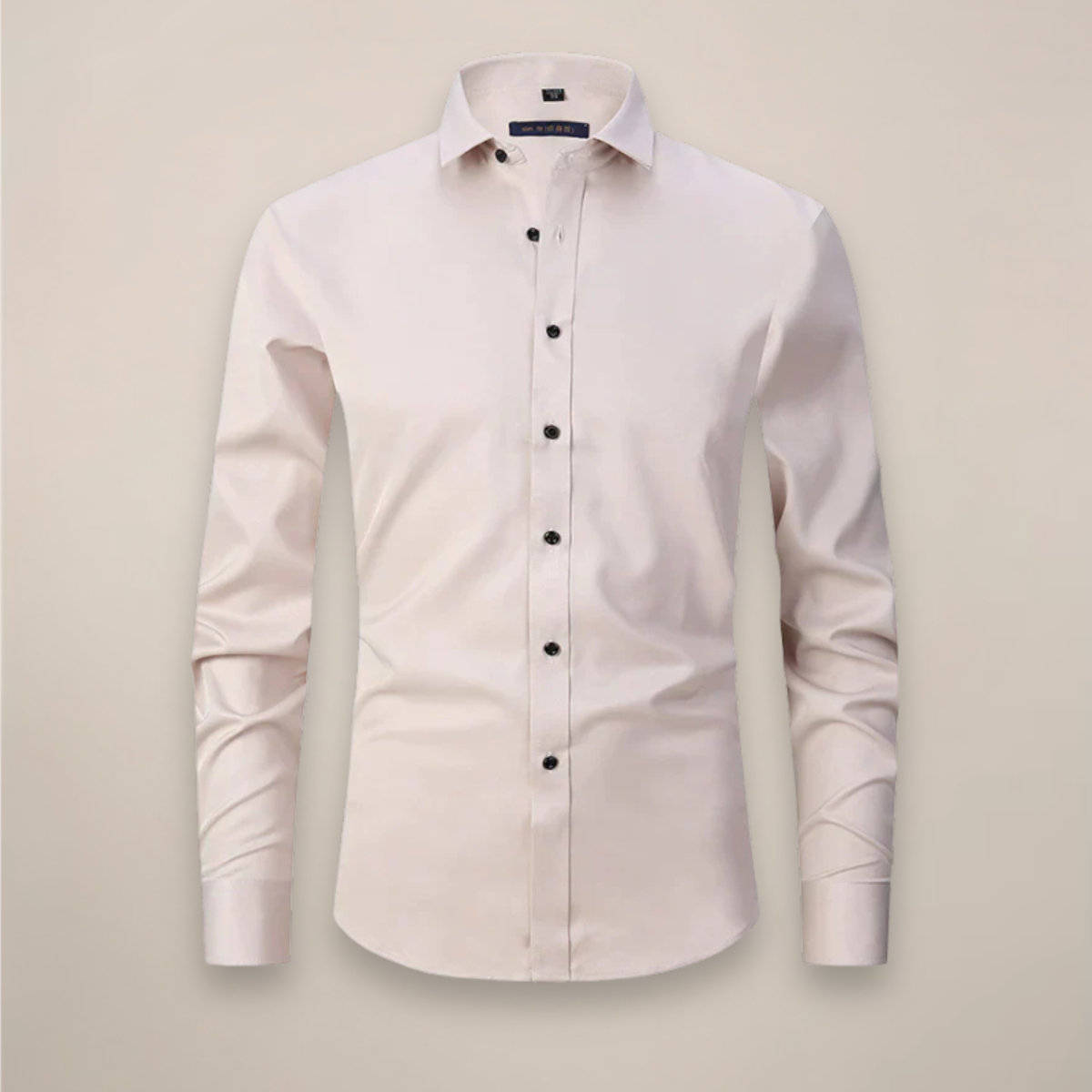 Men’s Slim Fit Long Sleeve Button-Down Shirt