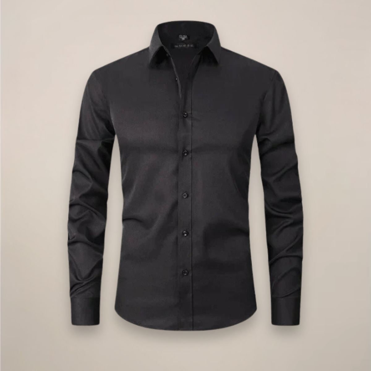 Men’s Slim Fit Long Sleeve Button-Down Shirt