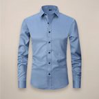 Men’s Slim Fit Long Sleeve Button-Down Shirt