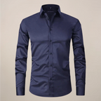 Men’s Slim Fit Long Sleeve Button-Down Shirt