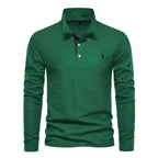 Men's Long-Sleeve Polo Shirt