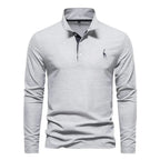 Men's Long-Sleeve Polo Shirt
