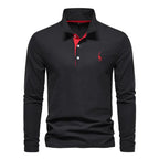 Men's Long-Sleeve Polo Shirt