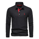 Men's Long-Sleeve Polo Shirt