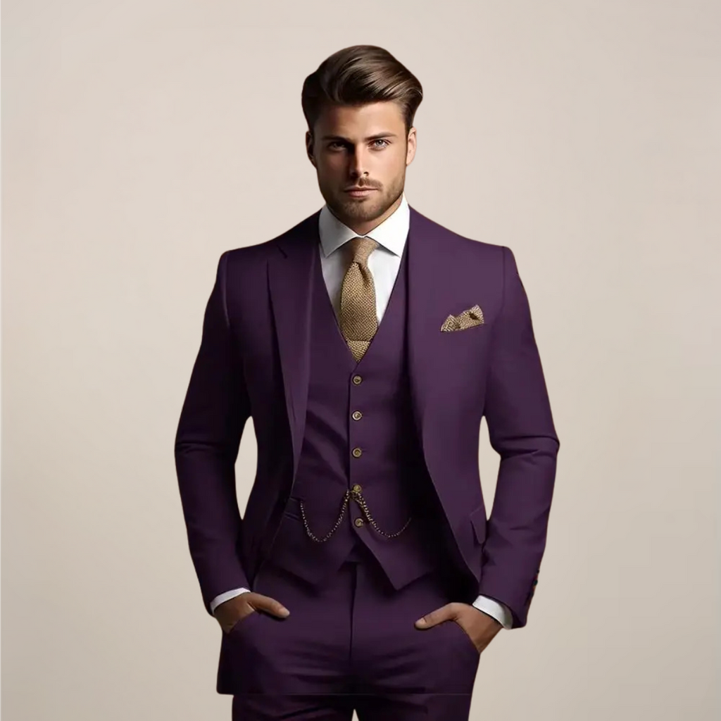 Men’s Three-Piece Formal Suit