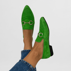 Women’s Pointed-Toe Horsebit Loafers