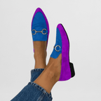 Women’s Pointed-Toe Horsebit Loafers