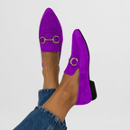 Women’s Pointed-Toe Horsebit Loafers