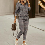 Women’s Hooded Top and Pants Tracksuit Set