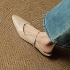 Women’s Adjustable Strap Mary Jane Flats