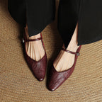 Women’s Adjustable Strap Mary Jane Flats