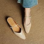 Women’s Adjustable Strap Mary Jane Flats