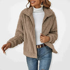Women’s Plush Zip-Front Jacket