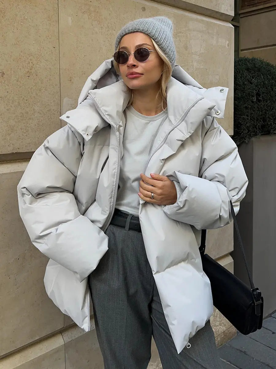 Women's Hooded Puffer Jacket