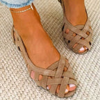 Women's Cutout Comfort Sandals