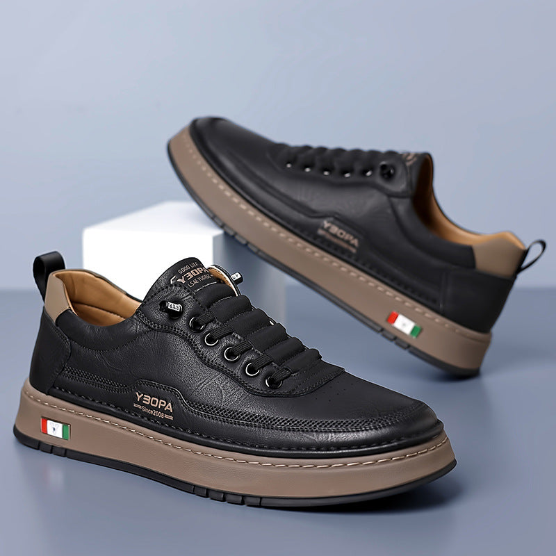 Men's Leather Comfort Sneakers
