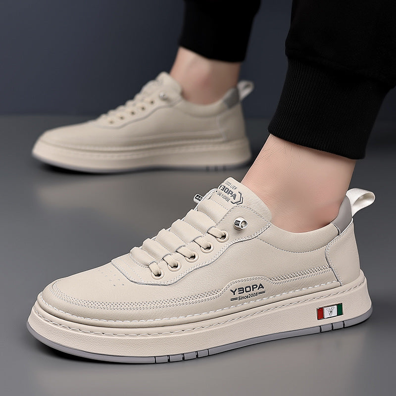 Men's Leather Comfort Sneakers