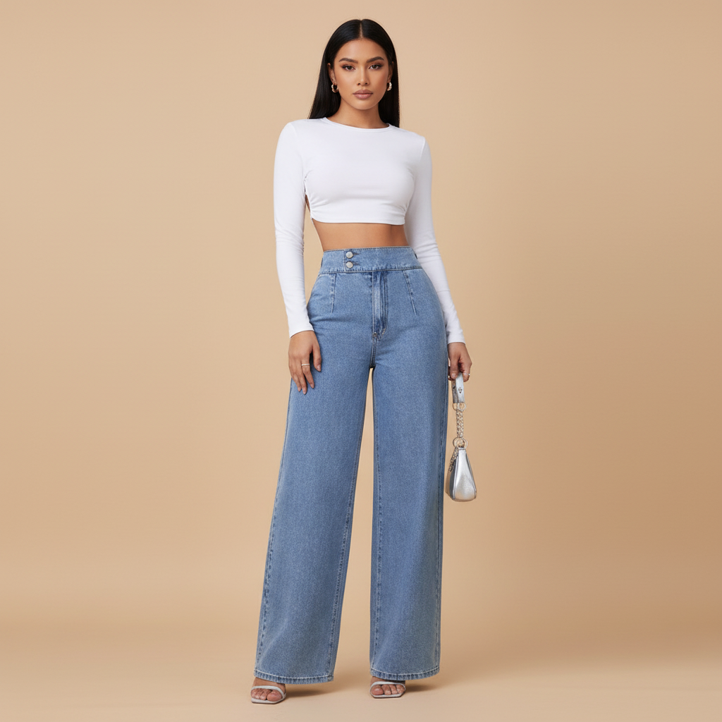 Women's Wide Leg Jeans