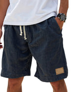 Men's Linen Drawstring Shorts