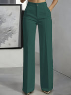 Women’s High Waist Wide Leg Trousers