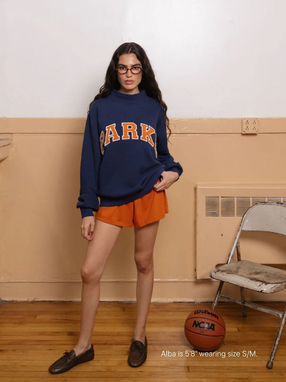 Women's Oversized Graphic Crewneck Sweater