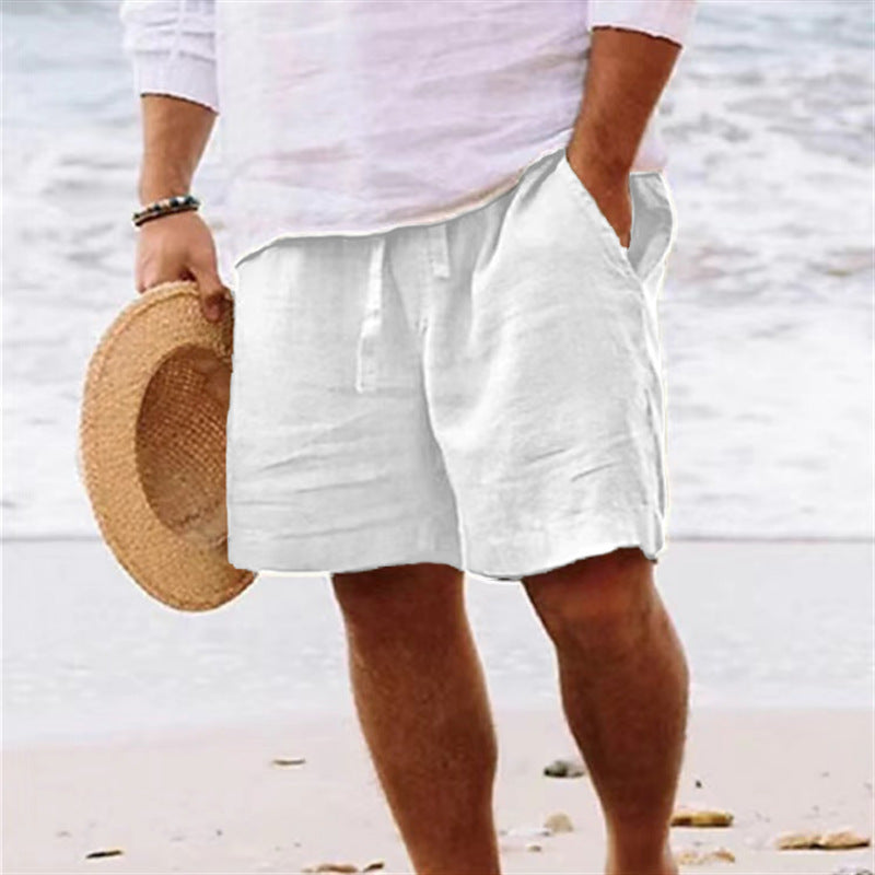 Men's Casual Linen Shorts