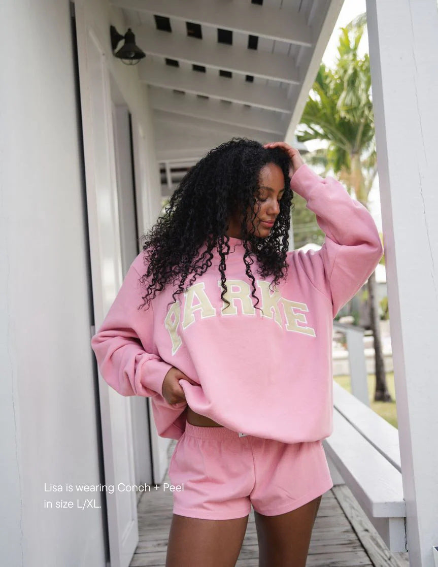 Women's Oversized Graphic Crewneck Sweater