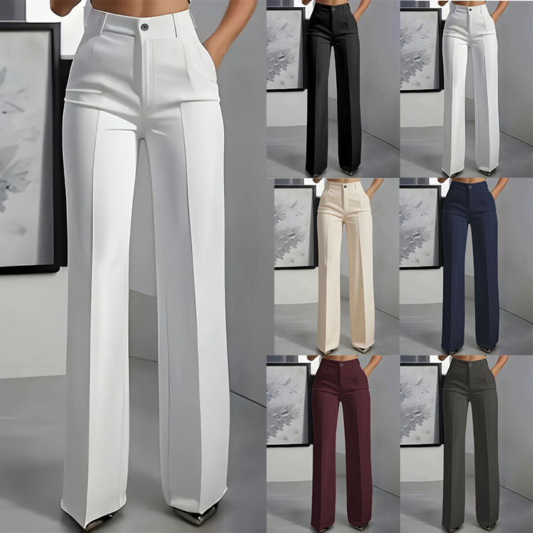 Women’s High Waist Wide Leg Trousers