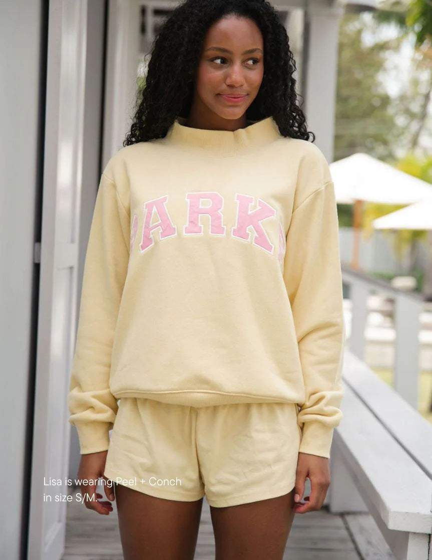 Women's Oversized Graphic Crewneck Sweater