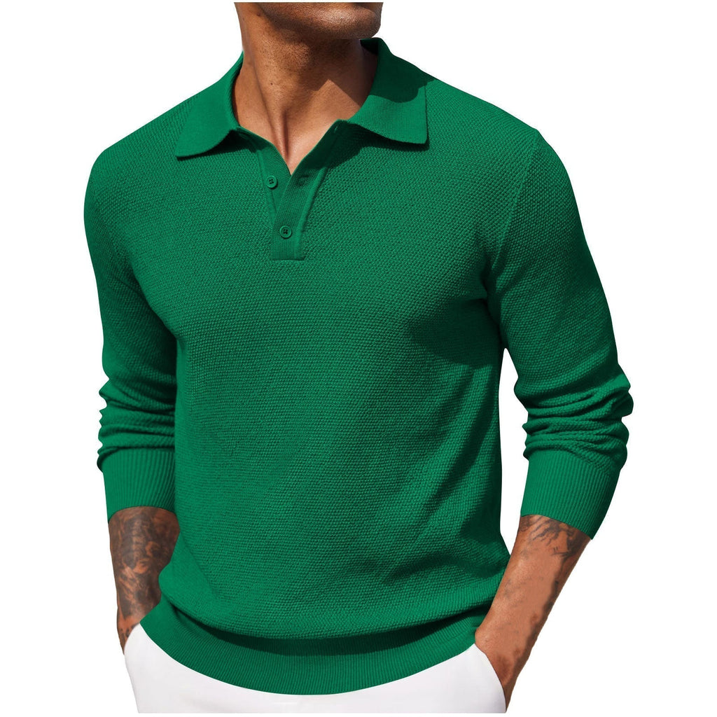 Men’s Long Sleeve Polo Shirt