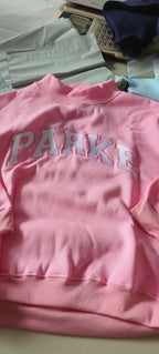 Women's Oversized Graphic Crewneck Sweater