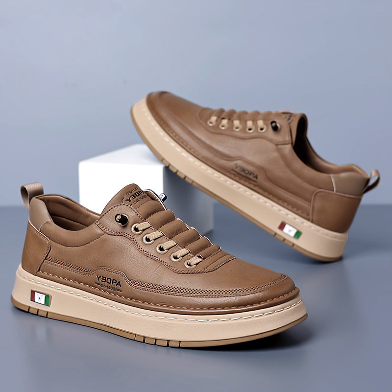 Men's Leather Comfort Sneakers