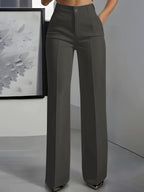 Women’s High Waist Wide Leg Trousers