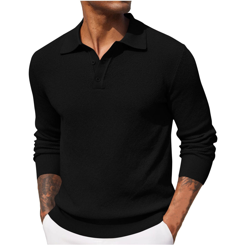 Men’s Long Sleeve Polo Shirt
