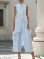 Women’s Wide-Leg Pant Set