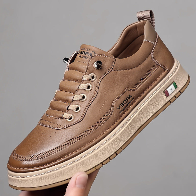 Men's Leather Comfort Sneakers