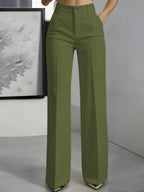 Women’s High Waist Wide Leg Trousers