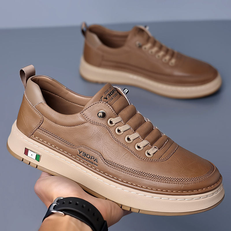 Men's Leather Comfort Sneakers