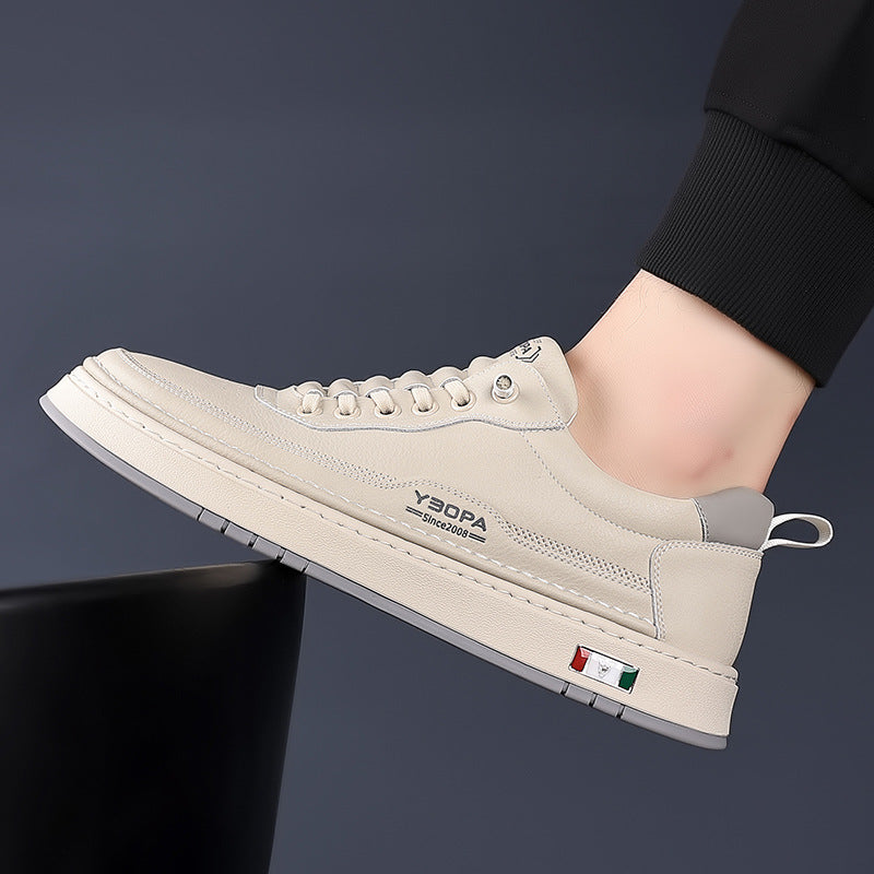 Men's Leather Comfort Sneakers