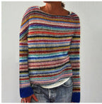 Women’s Patterned Crew-Neck Sweater