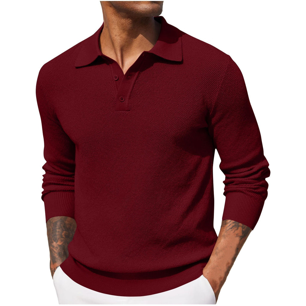 Men’s Long Sleeve Polo Shirt
