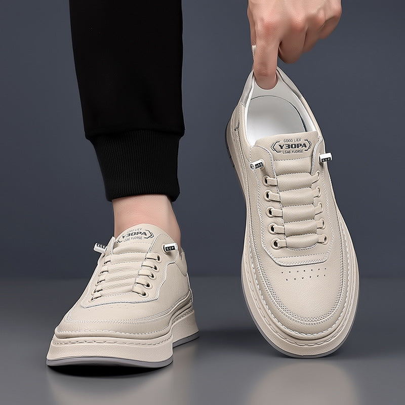 Men's Leather Comfort Sneakers