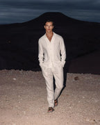 Men’s Linen Two Piece Set