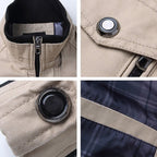 Men’s Multi-Pocket Zip-Up Jacket