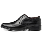 Men's Wingtip Brogue Lace-Up Shoes