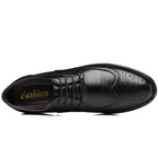 Men's Wingtip Brogue Lace-Up Shoes