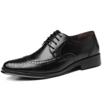 Men's Wingtip Brogue Lace-Up Shoes